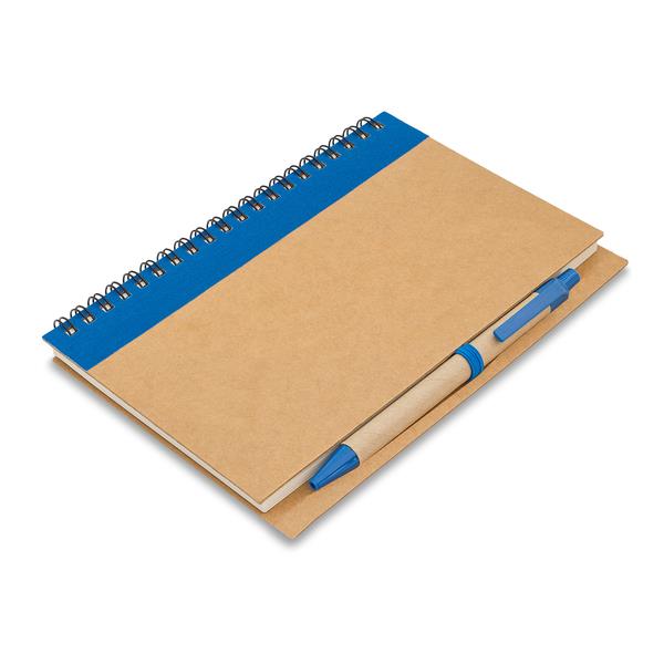 Notes z długopisem Dalvik, niebieski-3100145