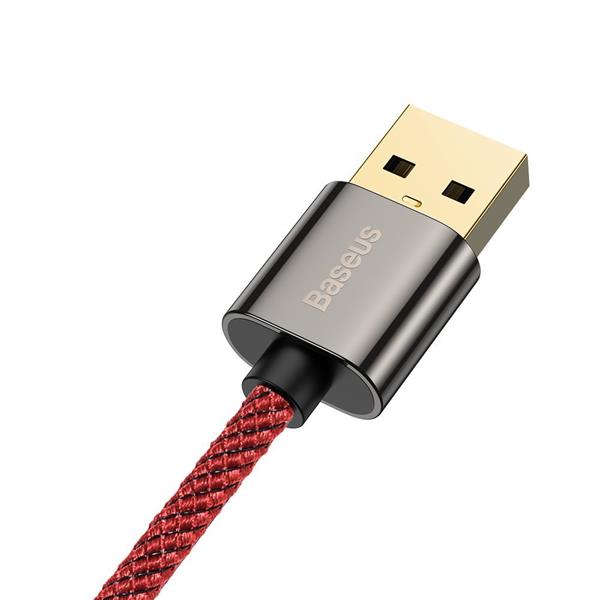 Baseus Legendary kątowy kabel przewód dla graczy USB - USB Typ C 66W 1m czerwony (CACS000409)-2213771