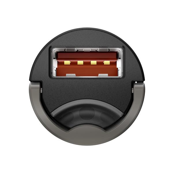 Baseus Tiny Star mini inteligentna ładowarka samochodowa USB 30W Quick Charge 3.0 szary (VCHX-A0G)-2145300
