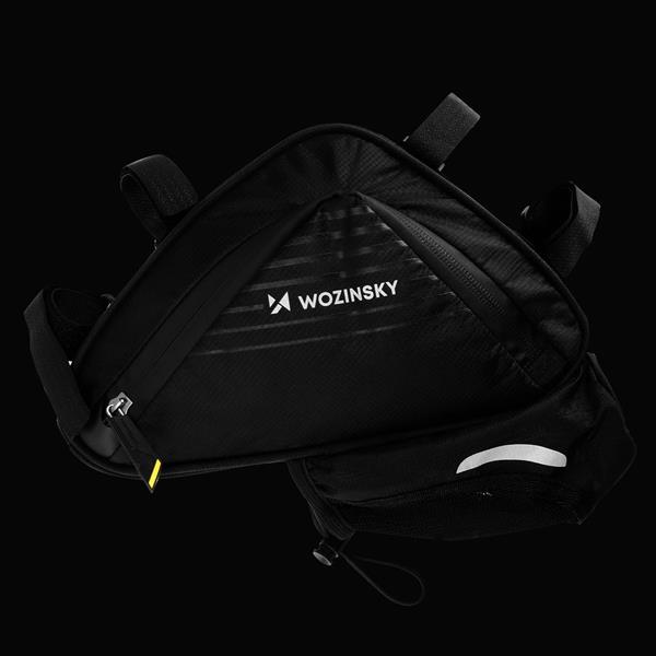 Wozinsky torba rowerowa pod ramę 1,5l czarna (WBB23BK)-2168671