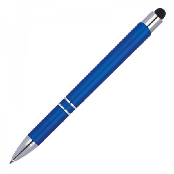 Długopis plastikowy touch pen z podświetlanym logo WORLD-2960820