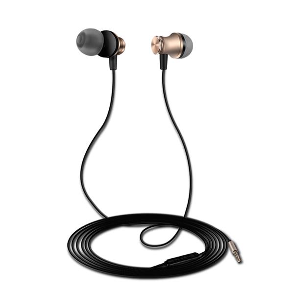 XO Słuchawki przewodowe S20 jack 3,5mm złote-1566908