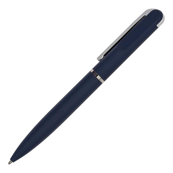 Metalowy długopis w pudełku Saba, granatowy-2650836