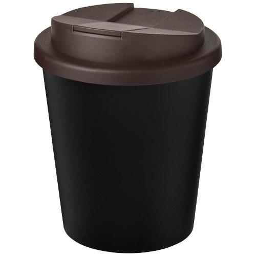 Kubek Americano® Espresso Eco z recyklingu o pojemności 250 ml z pokrywą odporną na zalanie -2338885
