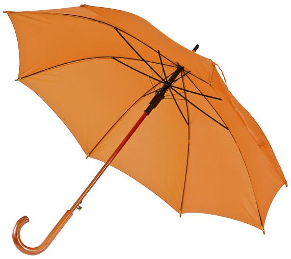 Drewniany parasol automatyczny NANCY-616855