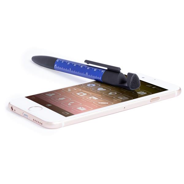 Długopis wielofunkcyjny, czyścik do ekranu, linijka, stojak na telefon, touch pen, śrubokręty-702188