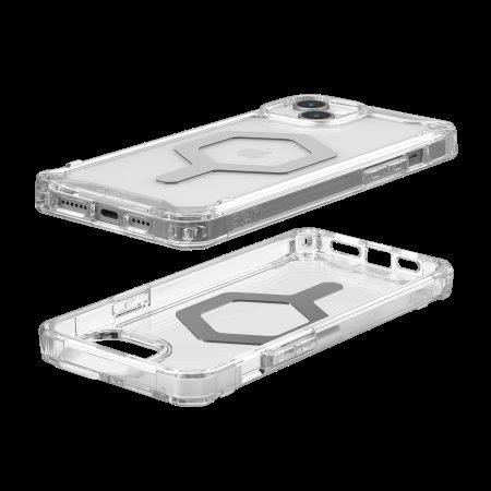 UAG Plyo MagSafe - obudowa ochronna do iPhone 15 Plus kompatybilna z MagSafe (ice-silver)-3140938
