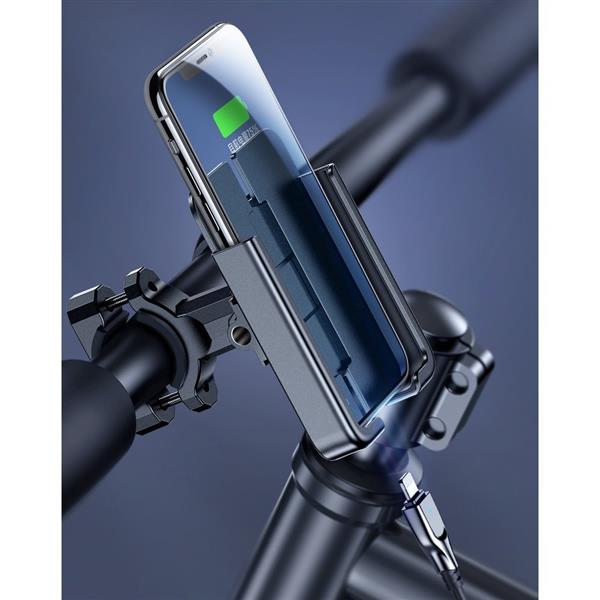 Joyroom rowerowy uchwyt na telefon na kierownicę czarny (JR-ZS252)-2204190