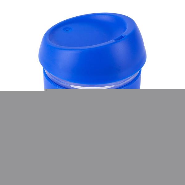 Szklany kubek Stylish 350 ml w eco tubie, niebieski-2014676