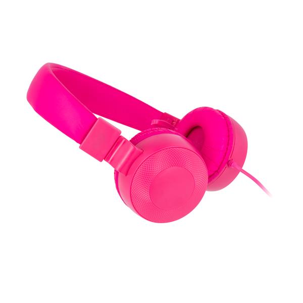 Setty słuchawki przewodowe nauszne różowe-2080141