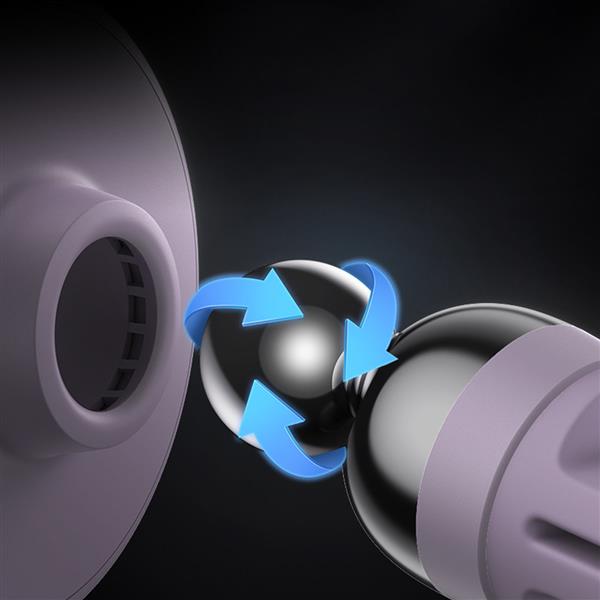 Baseus C01 samochodowy uchwyt magnetyczny do smartfona na kratkę wentylacyjną fioletowy (SUCC000105)-2409117