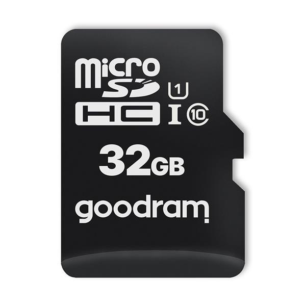 Goodram Microcard 32 GB karta pamięci micro SD HC UHS-I class 10, adapter SD (M1AA-0320R12)-2158912