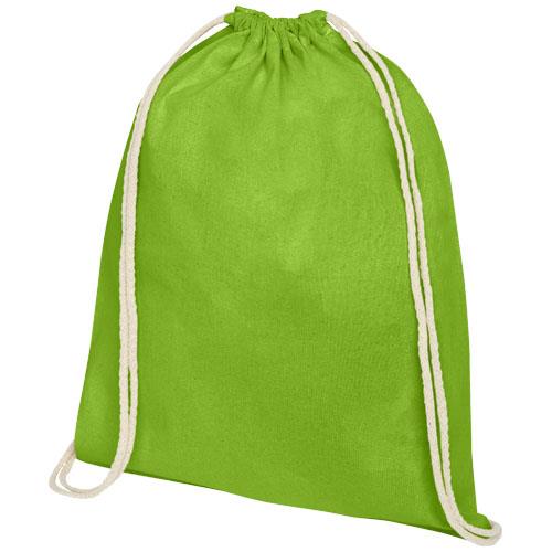 Plecak Oregon wykonany z bawełny o gramaturze 140 g/m2 ze sznurkiem ściągającym-2334004