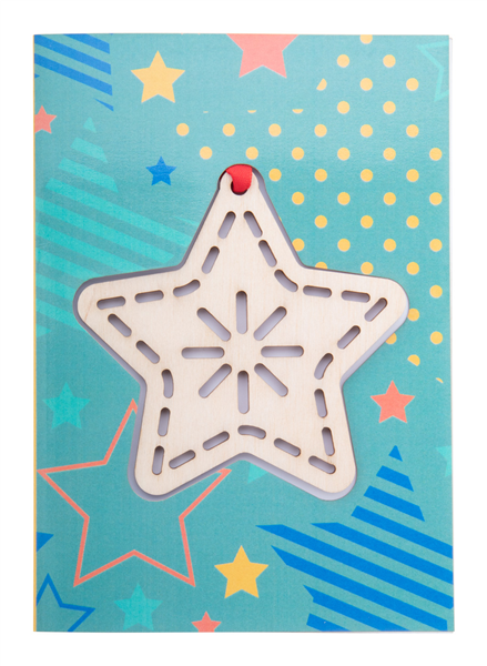 karta świąteczna, gwiazda TreeCard-2595964