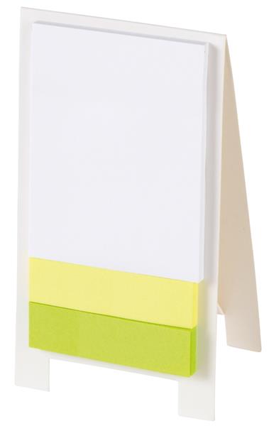 Mini stojak na notatki ADVERT, biały-2307258