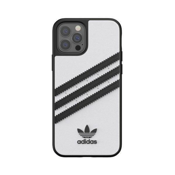 Etui Adidas OR Moulded PU FW20 na iPhone 12 Pro czarno biały/black white 42238-2382452