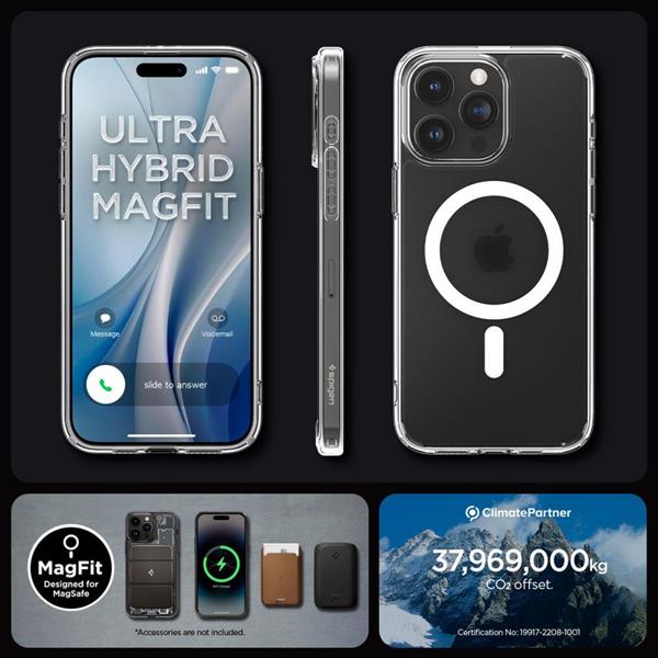 SPIGEN ULTRA HYBRID MAG MAGSAFE IPHONE 15 PRO MAX FROST CLEAR-3139443