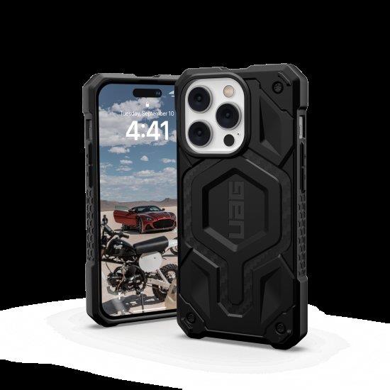 UAG Monarch - obudowa ochronna do iPhone 14 Pro kompatybilna z MagSafe (carbon fiber)-3131780