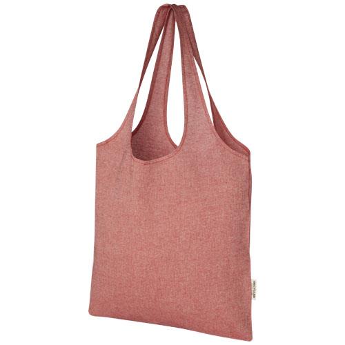 Pheebs modna torba na zakupy o pojemności 7 l z bawełny z recyklingu o gramaturze 150 g/m2-2372564