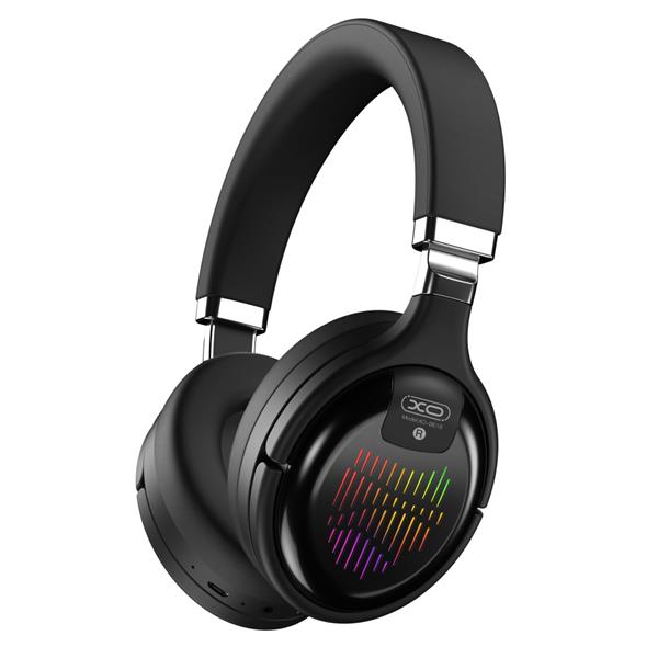 XO słuchawki Bluetooth BE18 nauszne czarne-2066366