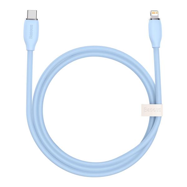 Baseus kabel Jelly Liquid PD USB-C - Lightning 1,2 m niebieski 20W-3018324