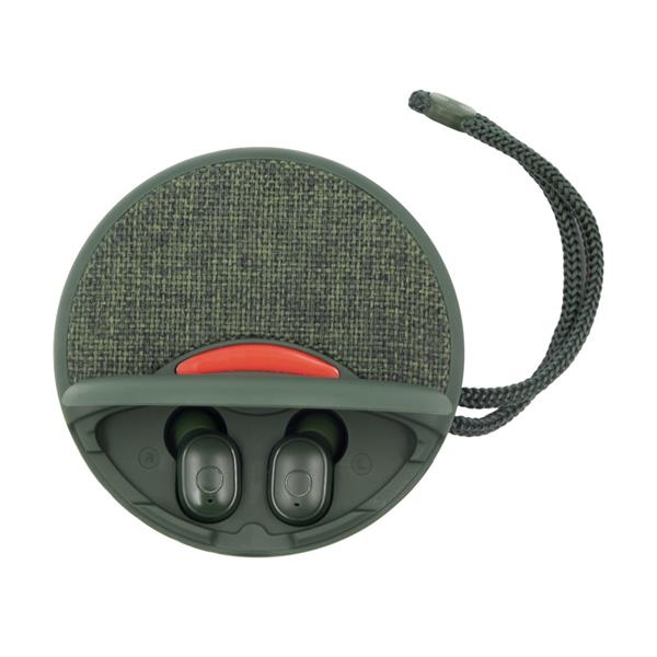 Głośnik bezprzewodowy 5W Air Gifts, radio, bezprzewodowe słuchawki douszne | Caleb-2656089