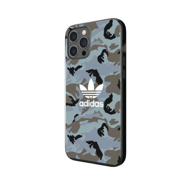 Etui Adidas OR SnapCase Camo na iPhone 12 Pro Ma x niebiesko/czarny 43703-2284580