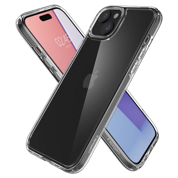 Spigen Crystal Hybrid, crystal clear - iPhone 15 Plus-3136547