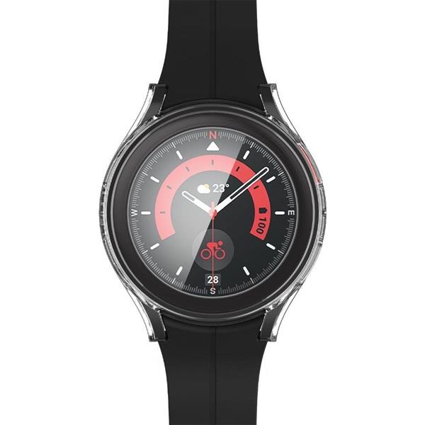 SPIGEN THIN FIT & TEMPERED GLASS GALAXY WATCH 5 PRO (45 MM) CRYSTAL CLEAR-2423908