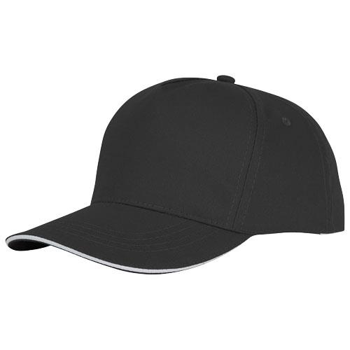 rozowy, 5-panelowa czapka CETO-2327448