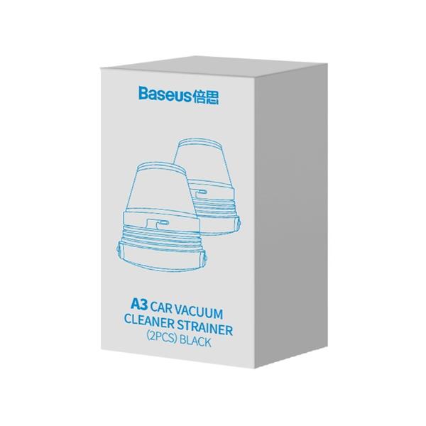 Baseus 2x filtr wkład do odkurzacza samochodowego Baseus A3 czarny (CRXCQA3-A01)-2197113