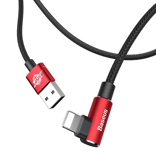Baseus kabel MVP Elbow USB - Lightning 1,0 m 2A czerwony-2055344