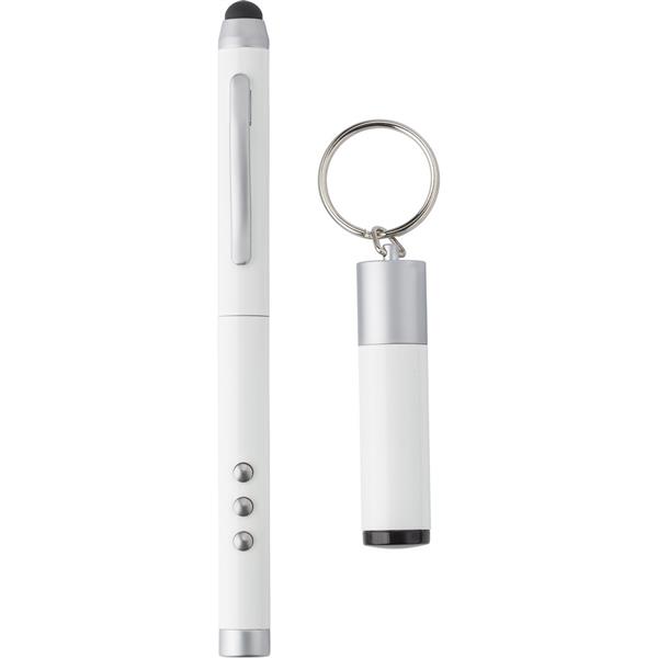 Wskaźnik laserowy, długopis, touch pen, lampka LED, odbiornik-484590