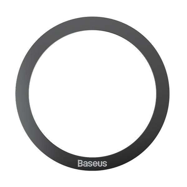 Baseus zestaw naklejek HALO do uchwytu magnetycznego okrągłe czarne blaszki 2szt-3020623