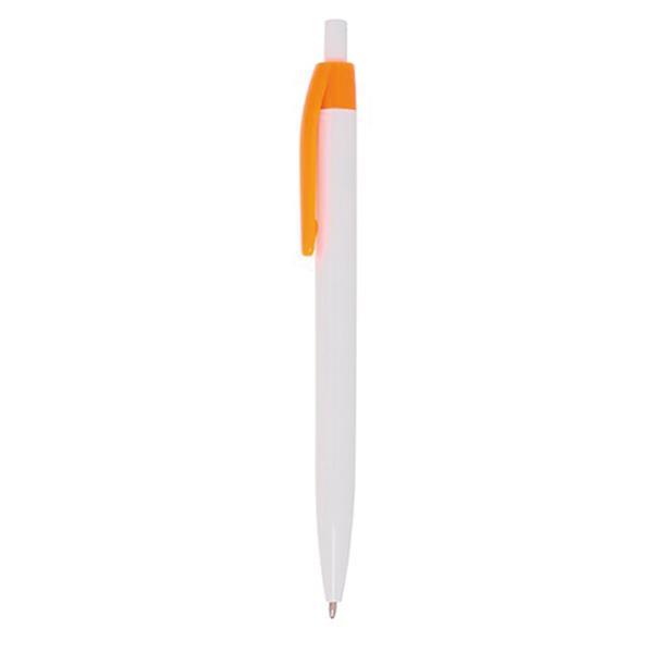 Długopis plastikowy z kolorowym klipsem-1915650