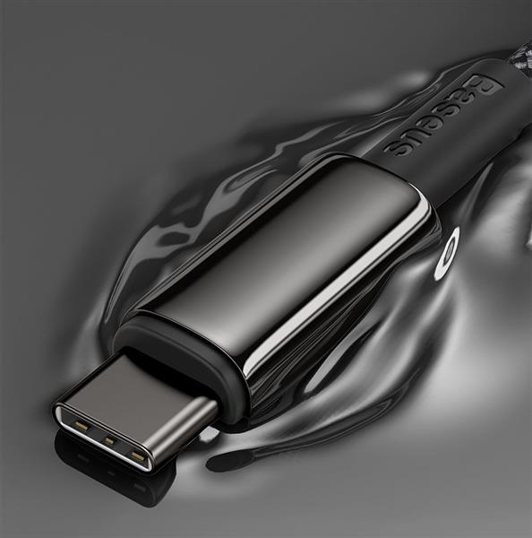 Baseus kabel USB Typ C - USB Typ C szybkie ładowanie Power Delivery Quick Charge 100 W 5 A 1 m czarny (CATWJ-01)-2171208