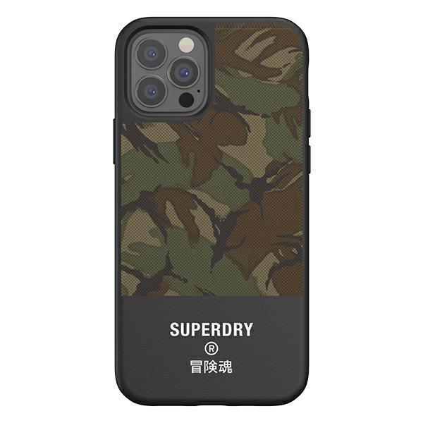 SuperDry Moulded Canvas iPhone 12/12 Pro Case moro/camo 42588-2285017