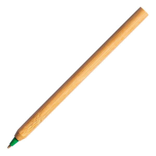 Długopis bambusowy Chavez, zielony-2014943