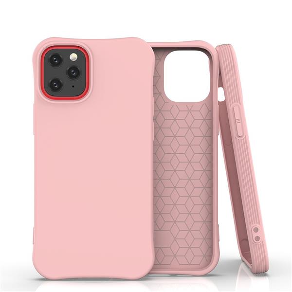 Soft Color Case elastyczne żelowe etui do iPhone 12 Pro / iPhone 12 różowy-2165806