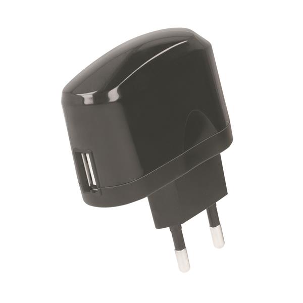 Ładowarka sieciowa SETTY USB 2A + kabel micro USB czarna-1197932