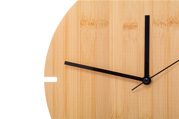 zegar ścienny z bambusa Tokei-3145935