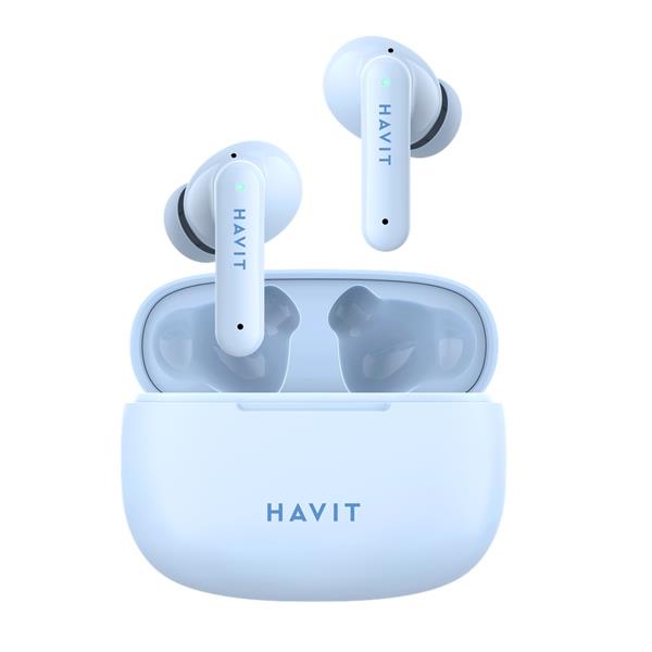 HAVIT słuchawki Bluetooth TW967 dokanałowe niebieskie-3010076