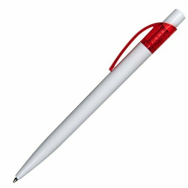 Długopis Easy, czerwony/biały-2010263