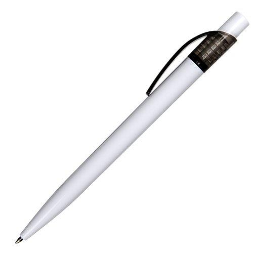 Długopis Easy, czarny/biały-544545
