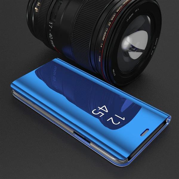 Clear View Case futerał etui z klapką Samsung Galaxy S20 FE 5G czarny-2171091