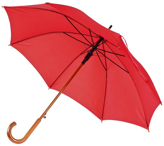Drewniany parasol automatyczny NANCY-615929