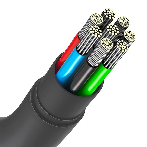 Baseus kabel Jelly Liquid PD USB-C - USB-C 1,2 m czarny 100W-3023743
