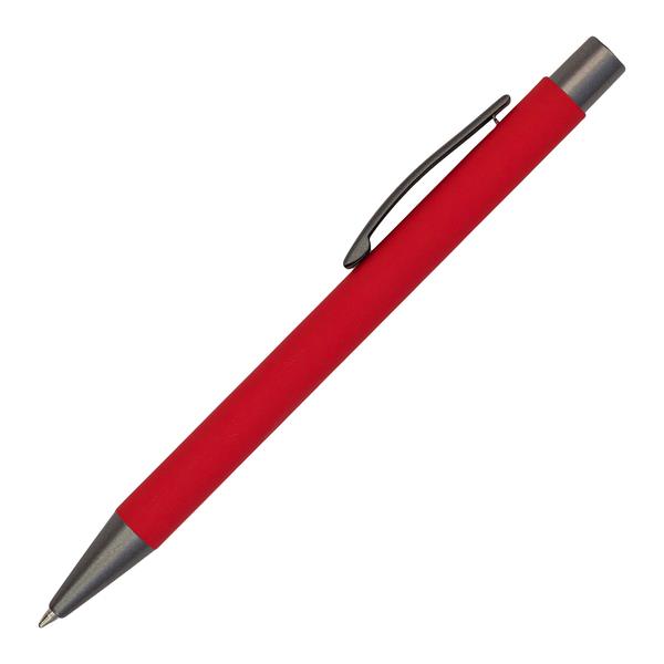 Długopis aluminiowy Eken, czerwony-3100099