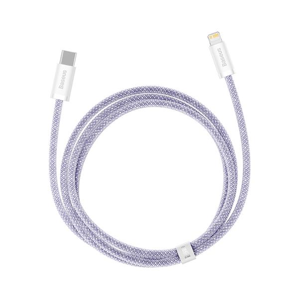 Baseus Dynamic 2 Series kabel do szybkiego ładowania USB-C - Lightning 20W 480Mb/s 1m fioletowy-2622135
