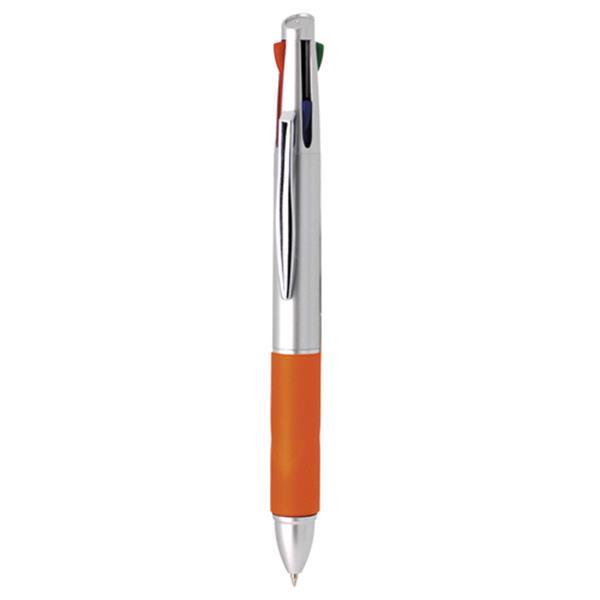 Długopis plastikowy z 4 wkładami SETUBAL-1917420